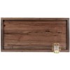 MAGIGO 30 x 15 Inches Large Rectangle Black Walnut Wood