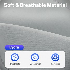 Aurya Sleep Headphones Sports Wireless Bluetooth Headband for Side Sleeper, Bluetooth 5.4, with Ultra-Thin HD Stereo Speaker, Sleeping Headphone for Women Men Running Yoga Workout