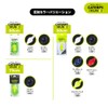 CATERPYRUN PR60-7JB Laces, Jaguar Black, 23.6 inches (60 cm), No