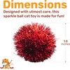 Tuff Kitty Puff Pack of 6 Standard 1.5 Inch Sparkle