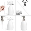 UHEY HOME Soap Dispenser Pump Replacement 304 Stainless Steel for