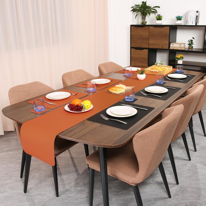 Myir JUN Table Runner, Modern Table Runner, Washable Table Runner,