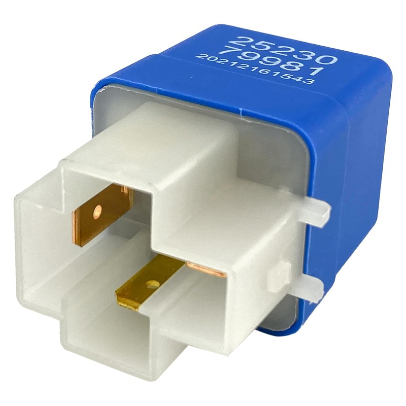 25230-79981 Relay (1-Pack) 12V 4-Pin Automotive Micro Relay, Compatible with