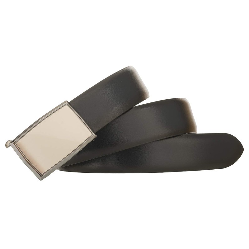 LLOYD Men's Belts Belt, Leather Belt, Automatic Buckle, Navy/Blue, 8535,