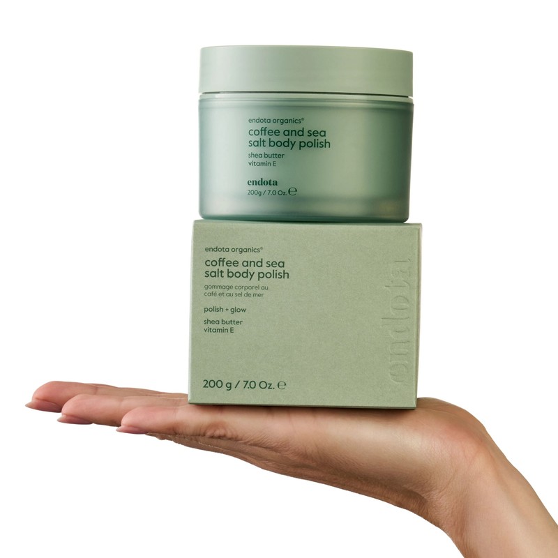 endota Coffee & Sea Salt Body Polish 200g