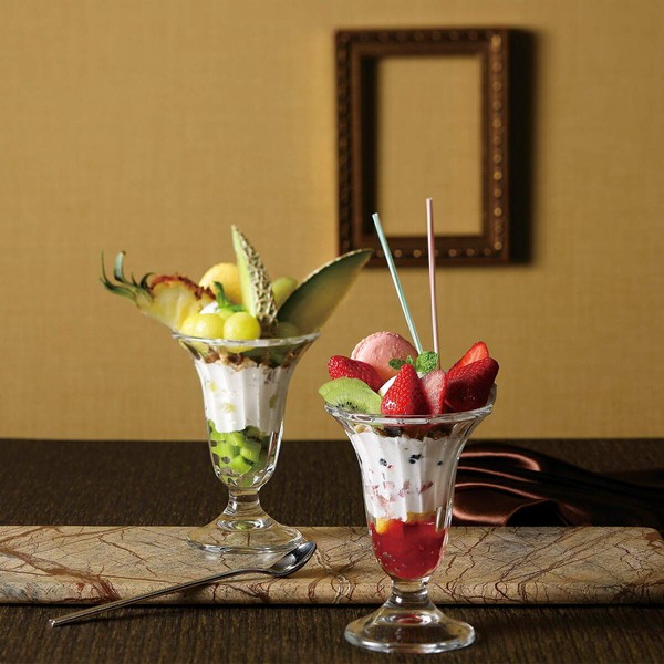 Atlantic Sunday Parfait Glasses, 6.3 fl oz (186 cc), 4.9