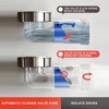 QruiLanTu Single Bowl Kitchen Sink Drain Kit Space Saving Sink