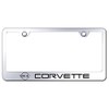 Au-TOMOTIVE GOLD Laser Etched Logo Stainless Steel License Plate Frame
