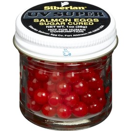 Atlas Mike's Super Salmon Fishing Bait Eggs, 1-Ounce, Red