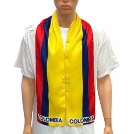 Unbranded Colombia Scarf / Colombia Flag Scarf / Colombia Scarves