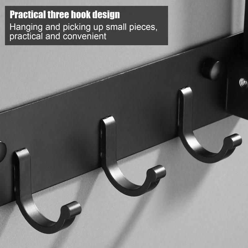 Foldable Telescopic Bathroom Household Wall Shelf Hook Multifunctional Storage Washbasin