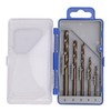 5Pcs Straight Shank Twist Drill Bit HSS 3 4 5