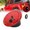 JeCar Fuel Filler Door Locking Gas Cap Cover Exterior Accessories