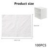 100 Count Dry Sweeping Cloths Pads, Disposable Duster Mop Refills,