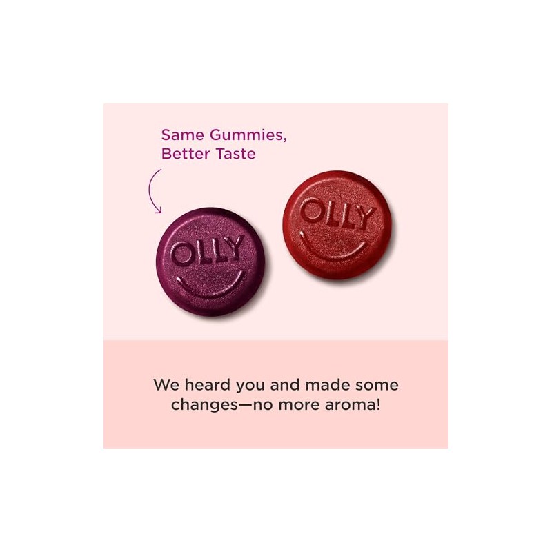 OLLY Men's Multi Gummies – Daily Multivitamin Supplement with Vitamins