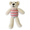 Purity Hand-Knitted Teddy Bear Soft Toy Made from Organic Cotton