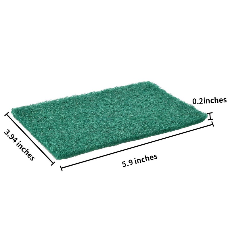 Jetec Scrub Pads Scouring Pads Sponge Dish Scrubber Scouring Cleaning