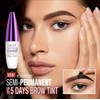 2pcs Peel Off Eyebrow Tint Gel,Waterproof Long-Lasting Tattoo Eyebrow Gel