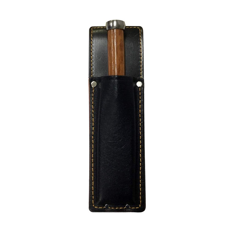B-STAFF TC-416 Black Leather Chisel Case 1.4 inch