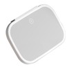 LED Light Car Mirror Touch Control Adjustable Brightness Portable Rugged