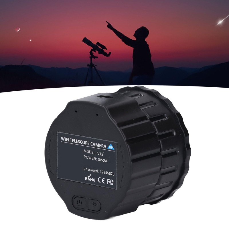 Wireless Telescope Camera with Wi-Fi, 2K Video & 24MP Photo,