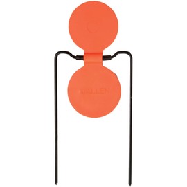 EZ-Aim™ Shooting Gallery Self-Healing Spinner Target, Gong Target by Allen®, 12-14 Inches Tall, Shooting Targets, Gun - Rifle - Pistol - Airsoft - BB Gun - Air Rifle, Orange, One Size (15460)