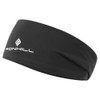 Ronhill Running, Reversible Headband, All Black, S/M
