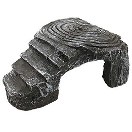(pont du monde) turtle turtle shelter lair floating island staircase rock interior aquarium reptile aquarium (small)