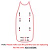 Honda Complete Seat Black fits Honda TRX300EX Sportrax 300 2x4