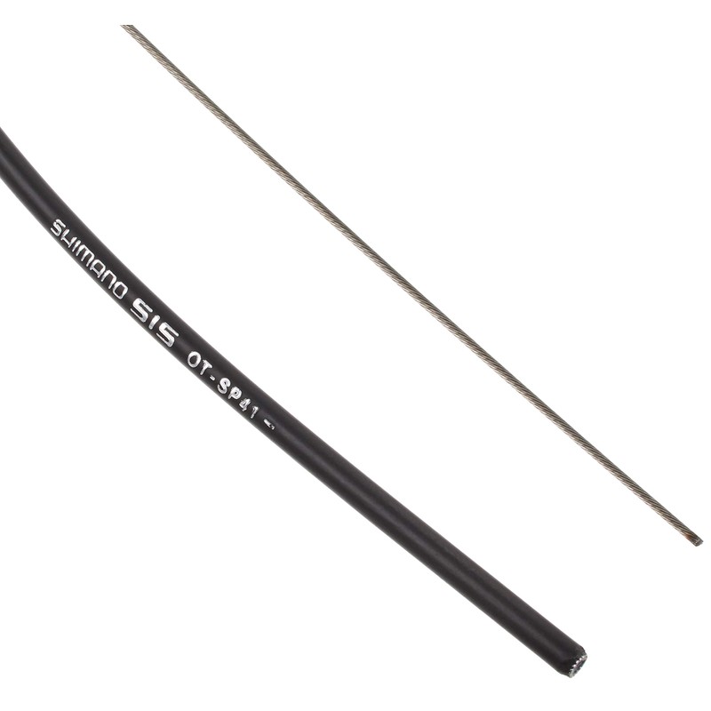 Shimano Y60098023 Shift Cable Set, Stainless Steel, Black, *Shift Inner