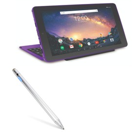 BoxWave Stylus Pen for RCA Galileo Pro (11.5") (Stylus Pen AccuPoint Active Stylus, Electronic Stylus with Ultra Fine Tip for RCA Galileo Pro (11.5") - Metallic Silver