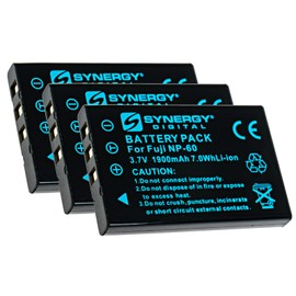 Synergy Digital Remote Control Batteries, Compatible with Universal Battery MX-980 Remote Control, (Li-ion, 3.7V, 1900 mAh), Pack Includes: 3 x SDNP60 Batteries