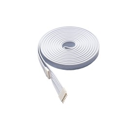 Litcessory Extension Cable Compatible with Nanoleaf Essentials Lightstrips (10ft, 1 Pack, White)