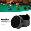 Billiard Chalk Case Round Aluminum Alloy Pool Cue Chalk Box