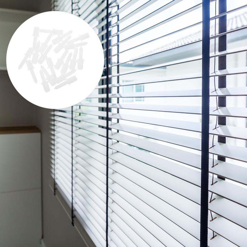 OSALADI Plastic Blinds Repair Pins 80pcs Shutter Replacement Pins Staple