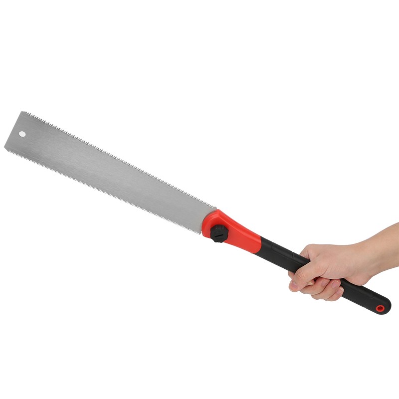 DoubleSided Saw TPR Handle Double Edge Handsaw for Woodworking Cutting