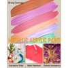 Nicpro 20 Colors Metallic Acrylic Paint Set, 8.45 oz (250