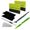 Vehicle Vinyl Wrap Window Tint Film Tool Kit Include 4