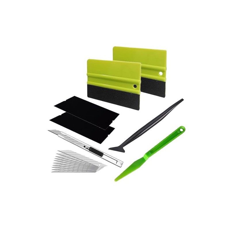Vehicle Vinyl Wrap Window Tint Film Tool Kit Include 4