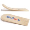 Dr.Foot Adjustable Orthopedic Heel Lift Inserts, Height Increase Insole for