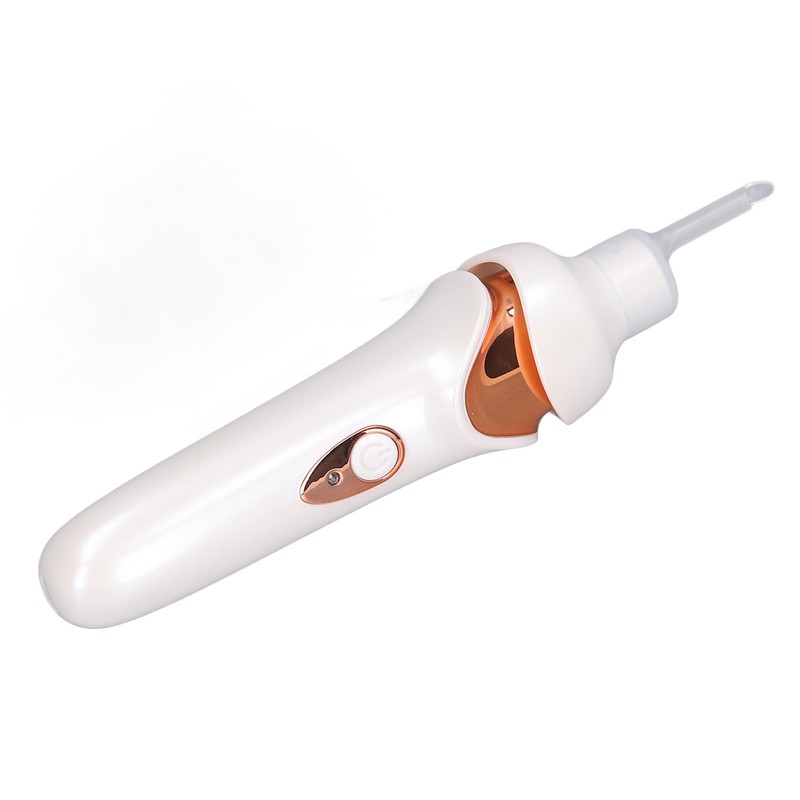 Electric Ear Vacuum Cleaner with LED Light Soft Tip USB