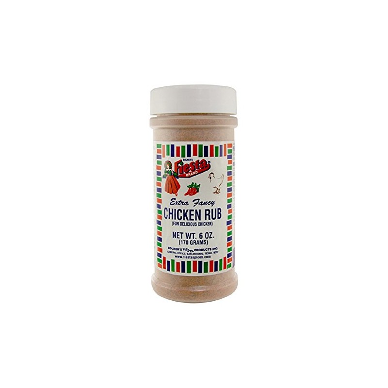 Bolner's Fiesta Extra Fancy Chicken Rub 6 oz.