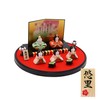 Osaka Choseido Original Hinamatsuri Doll Compact Wooden Card with Free