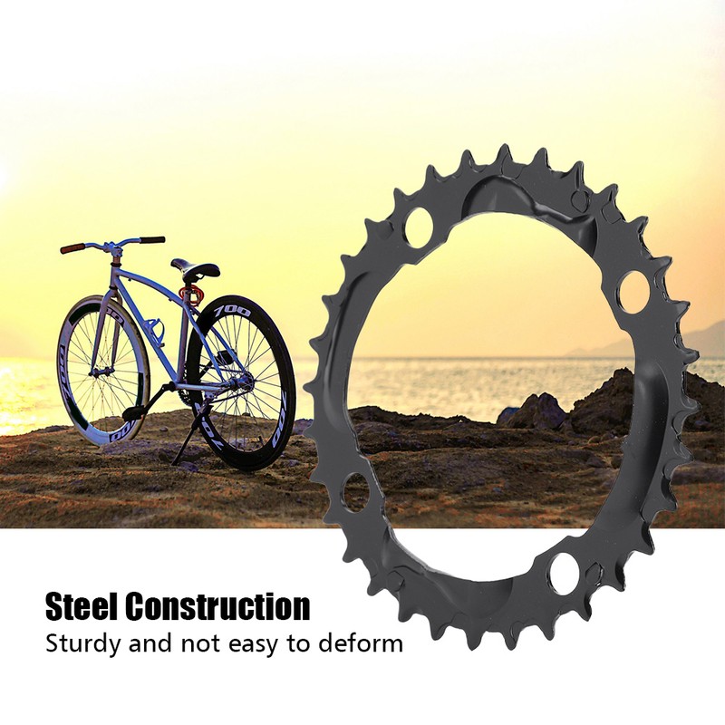 32T 104mm BCD High Strength Steel Round Chainring Chain Ring