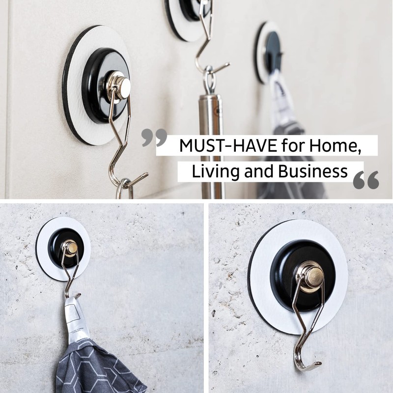 Silwy® Magnetic Hook The One Including Metal Nano Gel Pad