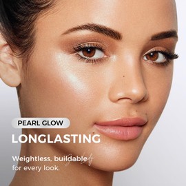 SACE LADY Highlighter Makeup Stick, Cream Glow Shimmer for a Radiant Finish, Easy to Blend & Long-Lasting Highlight Make Up for Face Eyes Lips (01 Pearl Glow, 1pc)