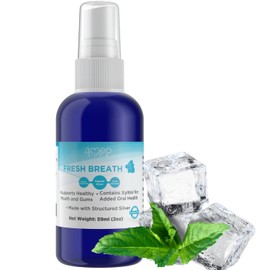 Mouth Spray with 10 ppm Colloidal Silver - Natural Breath Freshener, Dry Mouth Spray to Help with Bad Breath - 2 oz