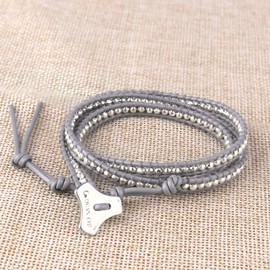 C·QUAN CHI Wrap Friendship Braided Bracelet for Women Teen Girls Colorful Wrist Cord Thin Strand Bracelet Birthday Gifts-Party Favours