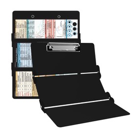 Whitecoat Clipboard® - Critical Care Edtion (Tri-Fold, Black)