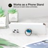 [2 Pack] Round Mirror Design Cell Phone Ring Holder Stand,